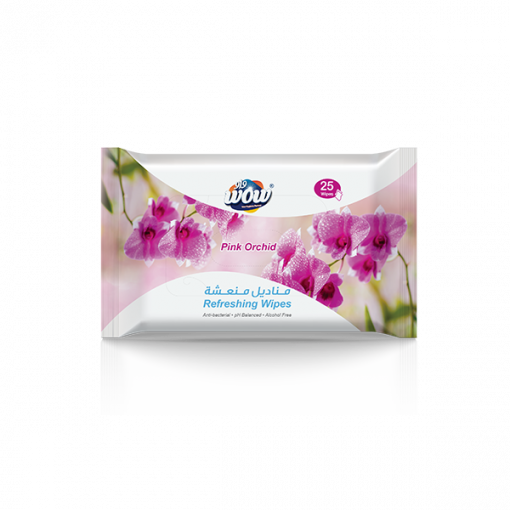 Refreshing Wipe Pink Orchid